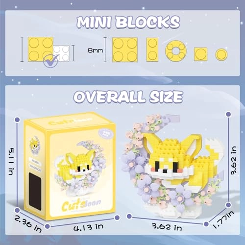 Animals Building Block Sets - Corgi 468 pcs