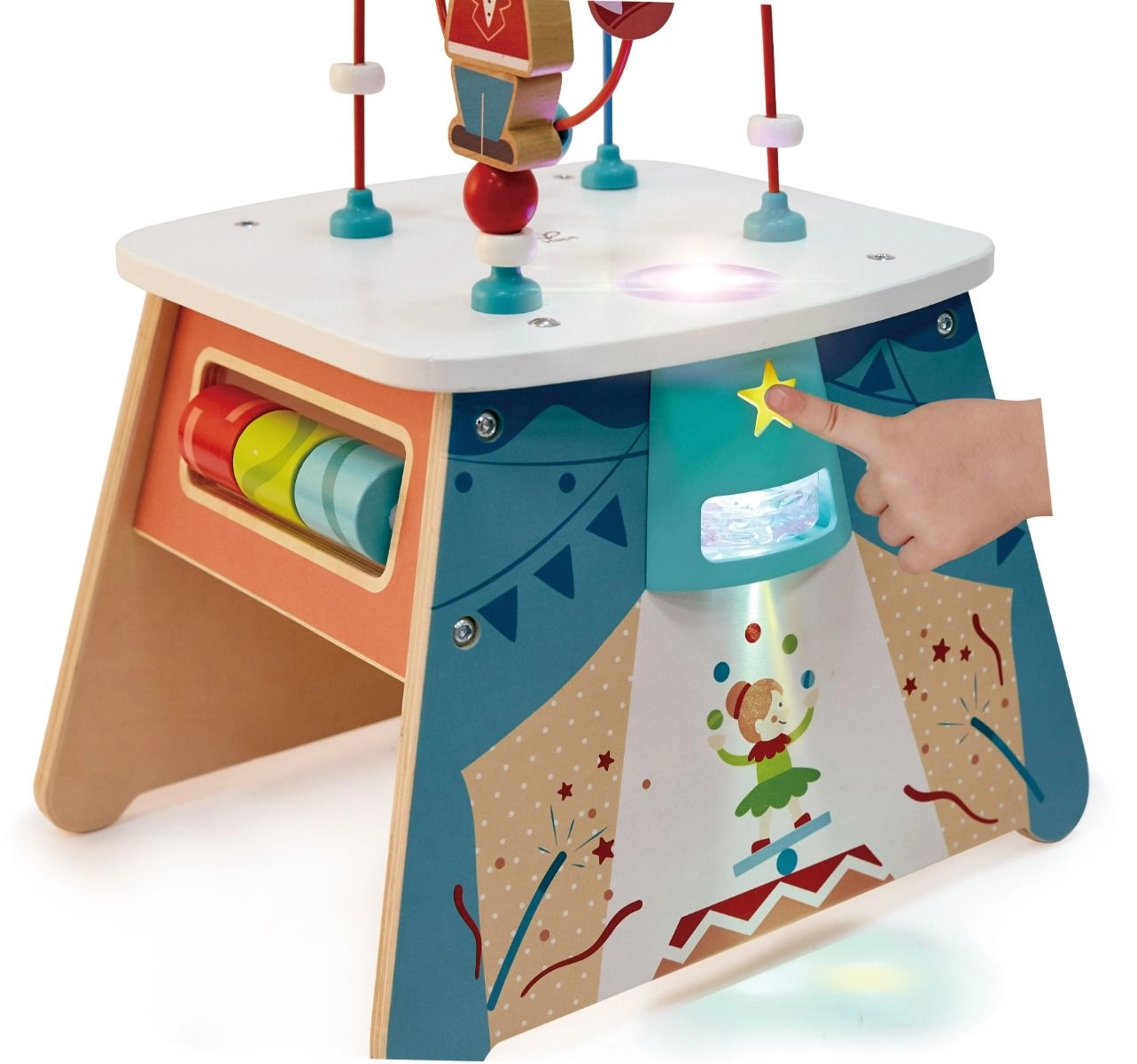 Light Up Circus Activity Cube - 18 Months