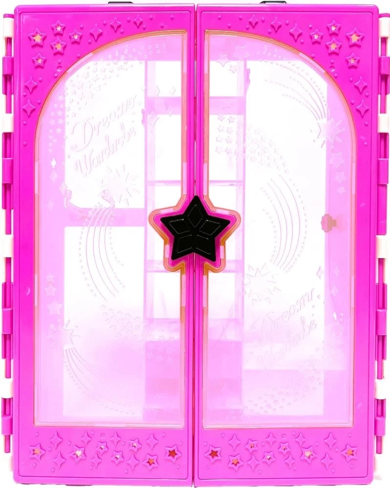 Doll with Dress-Up Closet - Girl Pink Ages 3+