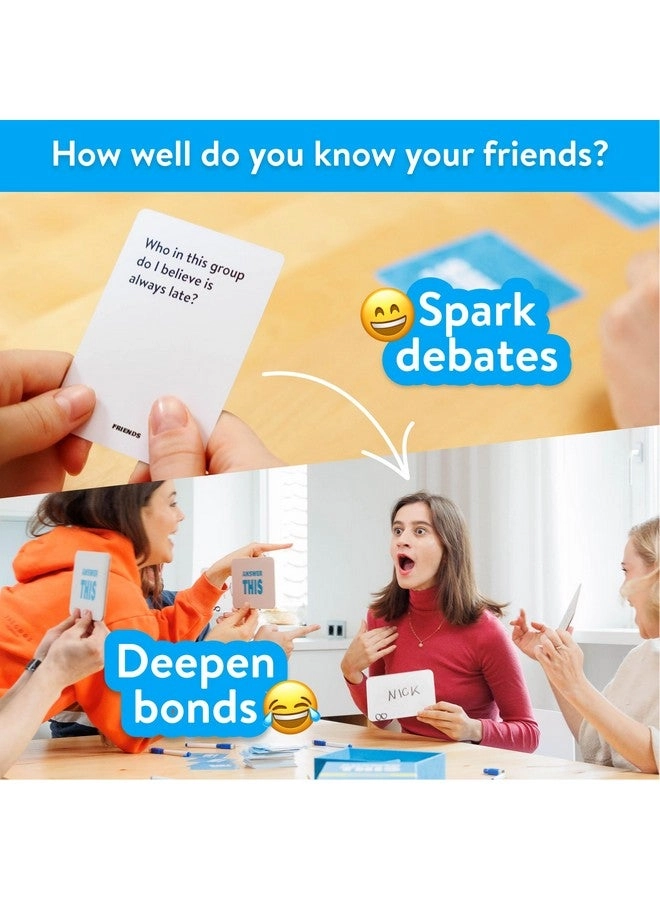 Answer This - Friends Party Card Game for Teens & Adults