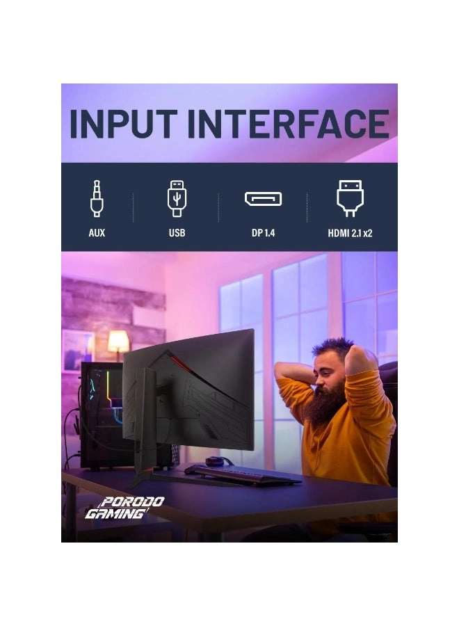 Curved Monitor - 27” 1920×1080