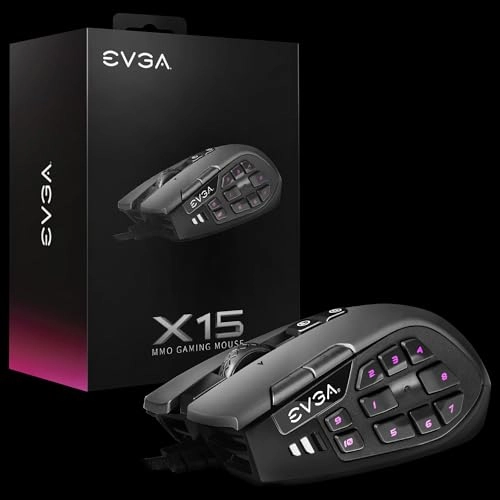 X15 MMO Gaming Mouse - Wired