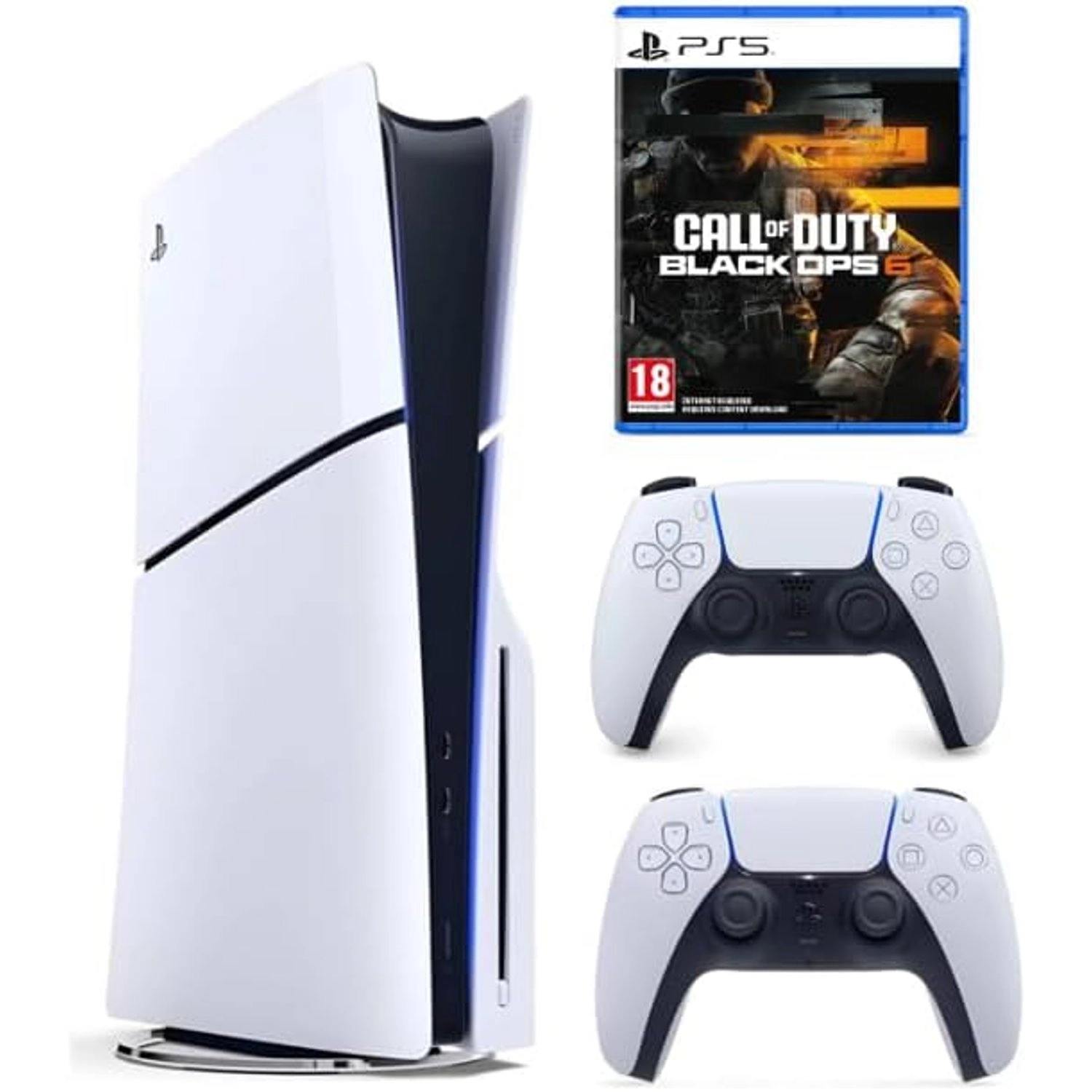 Sony PlayStation 5 Slim + Controller + Call of Duty Black Ops 6