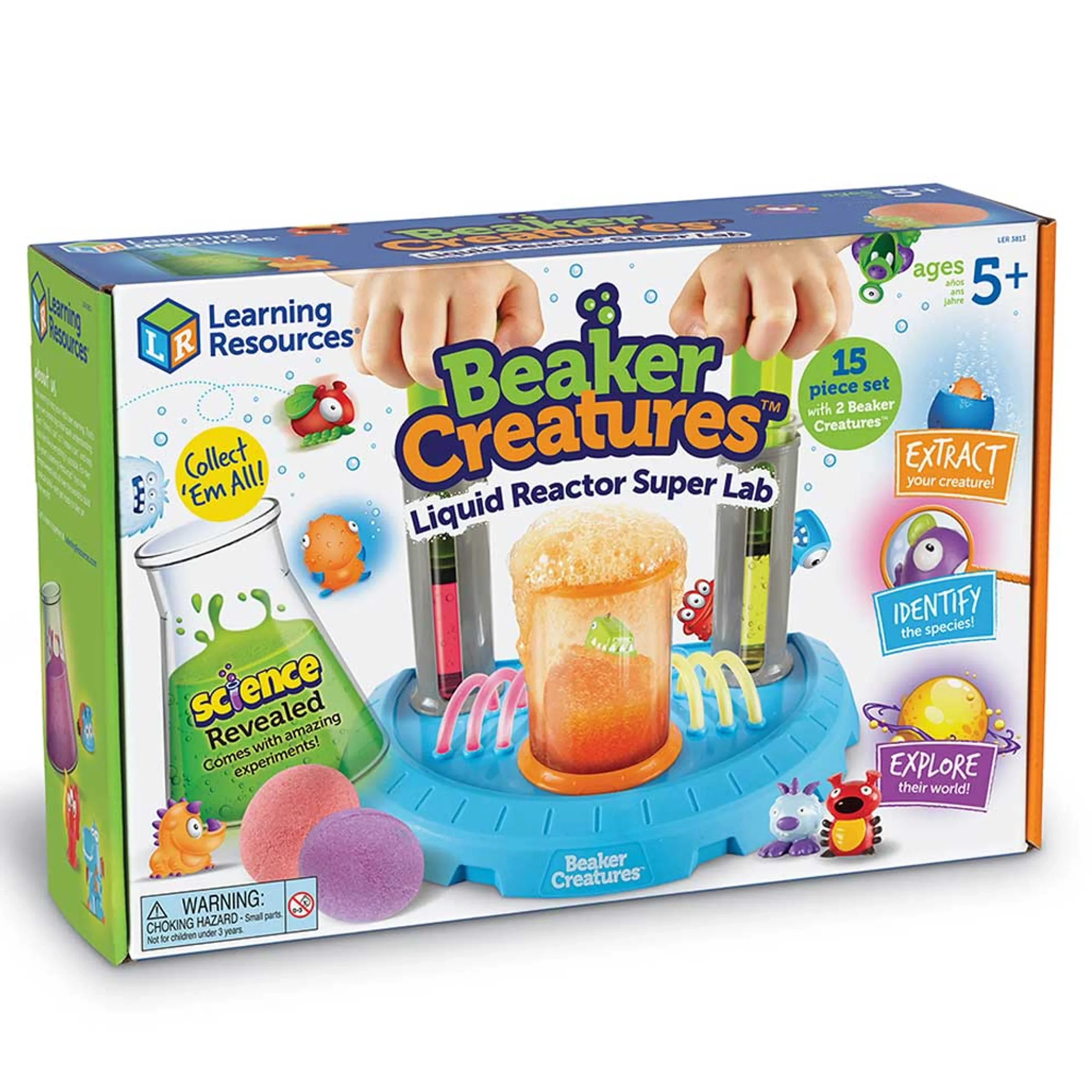 Beaker Creatures Bubbling Volcano Reactor Chemistry - 5 years+
