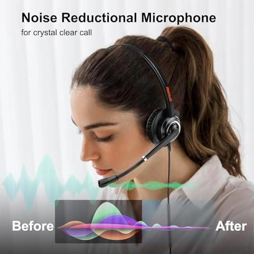 One Ear USB Type C Wired Headset