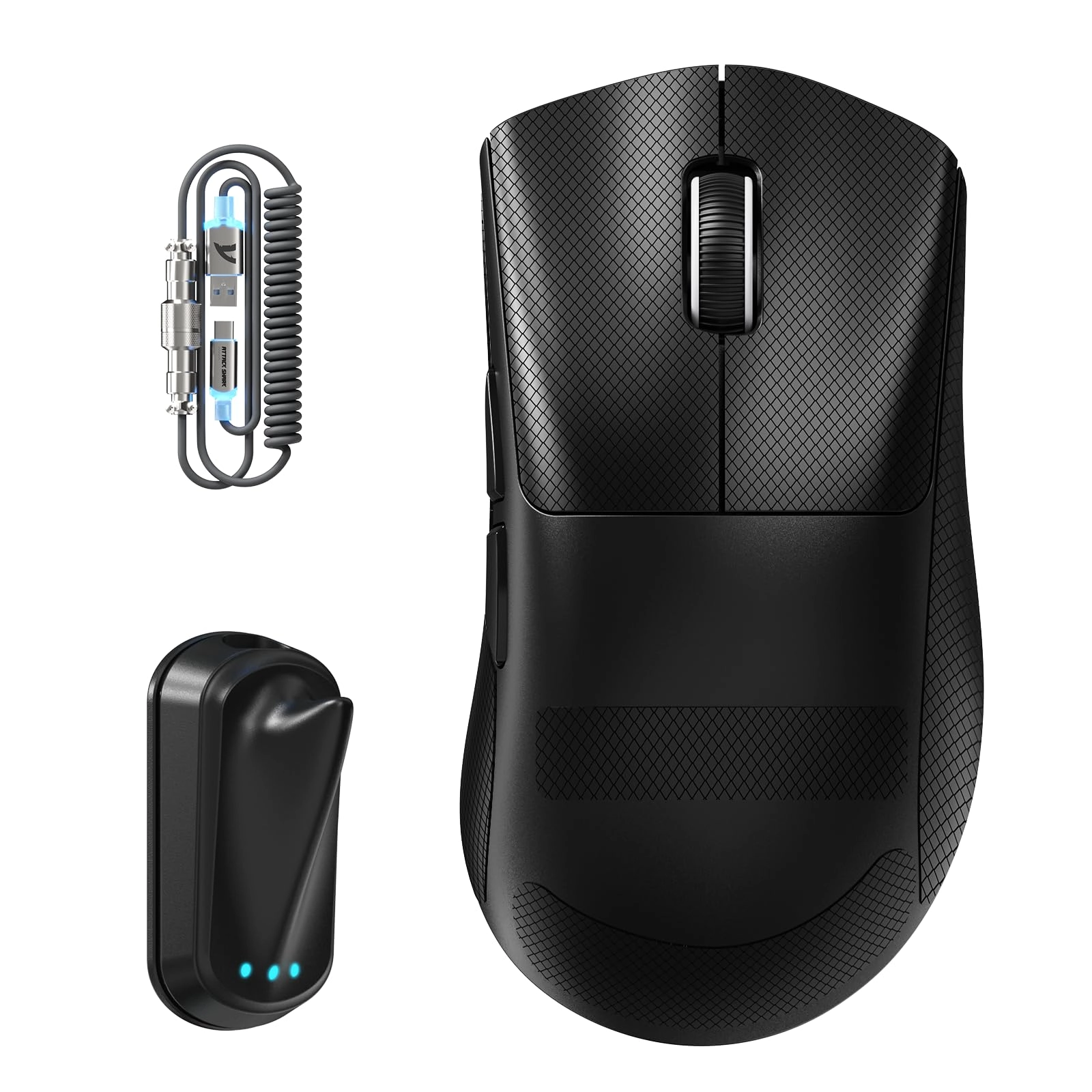 V8 Mouse - 2.4Ghz Wireless/Bluetooth/Wired