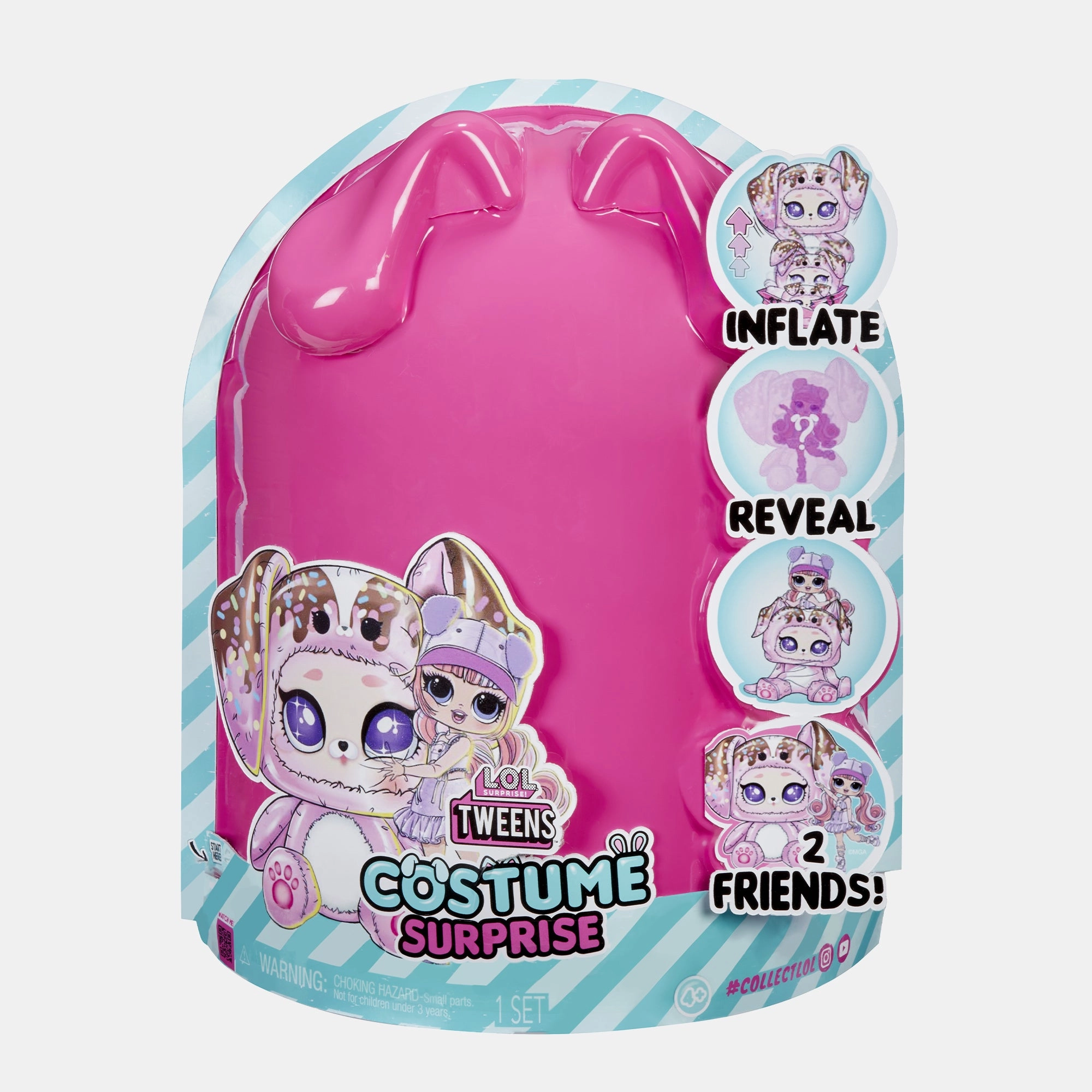 MGA Entertainment Ali Dance Fashion Doll - Tweens Costume Surprise Inflatable Puppy Costume Ages 4+