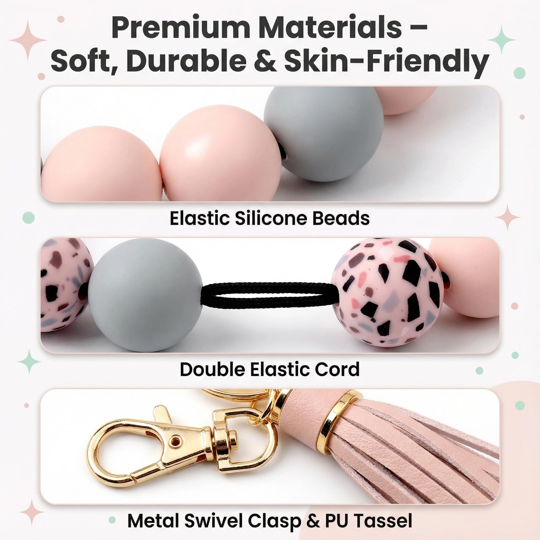 Key Ring Bracelet - Car