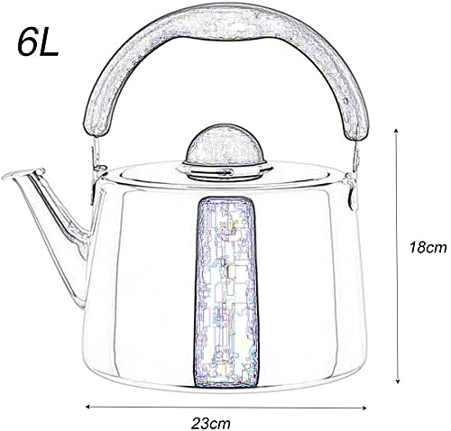 Stovetop Induction Whistling Kettle - 5L