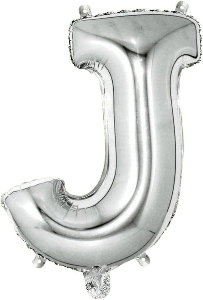 AL ARQAM LLC J Alphabet Letter Foil Balloon