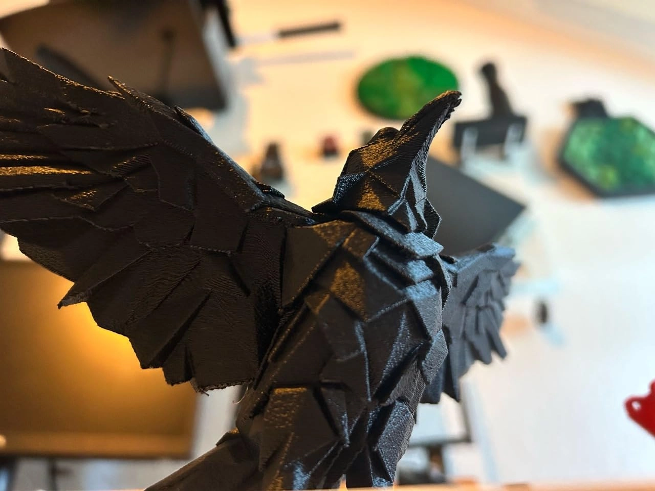 Crow Action Figure - PLA Plastic