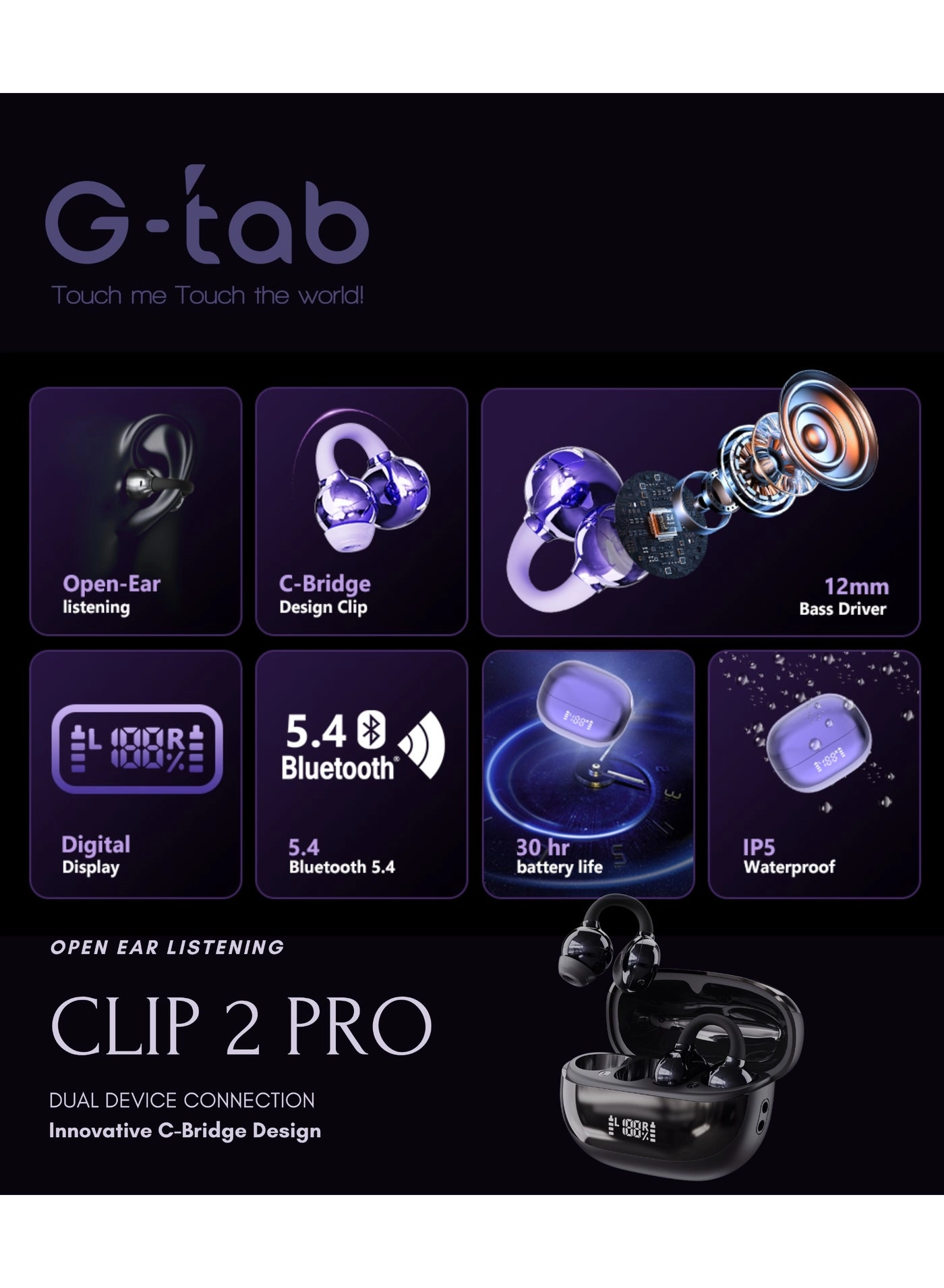 CLIP2 Wireless Earbud