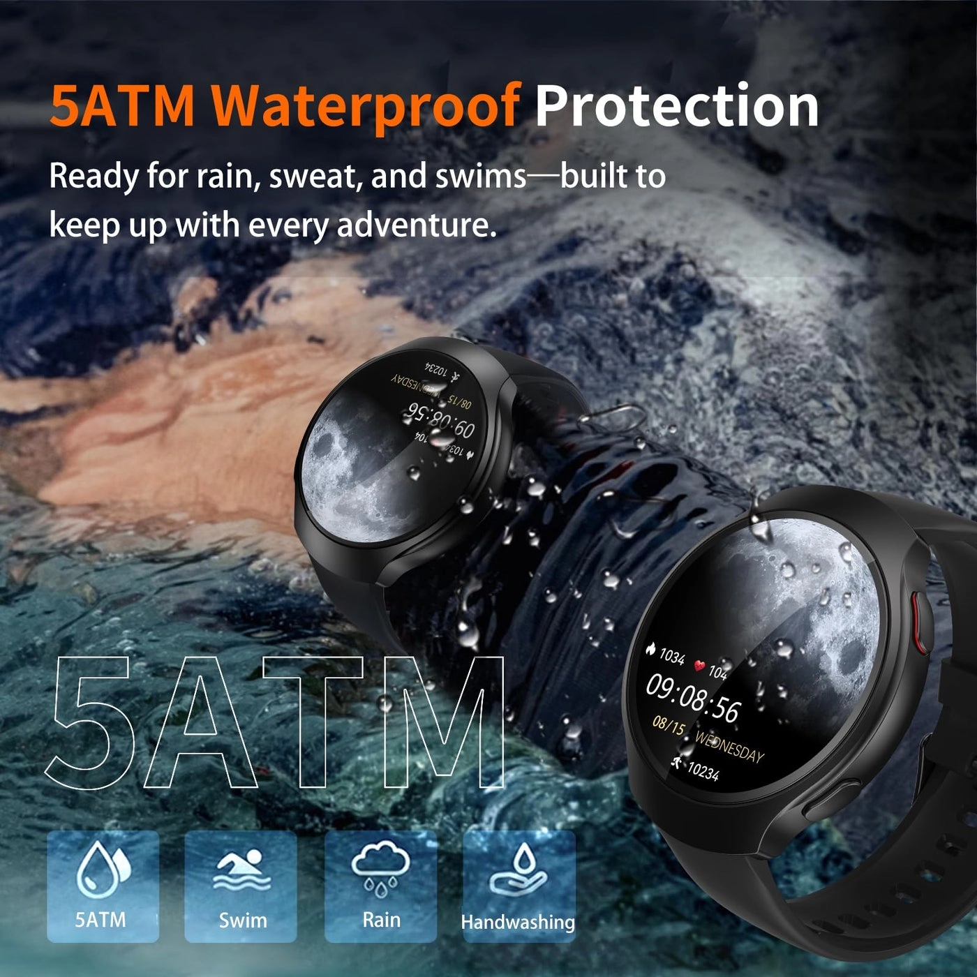 Smart Watch Metal GPS