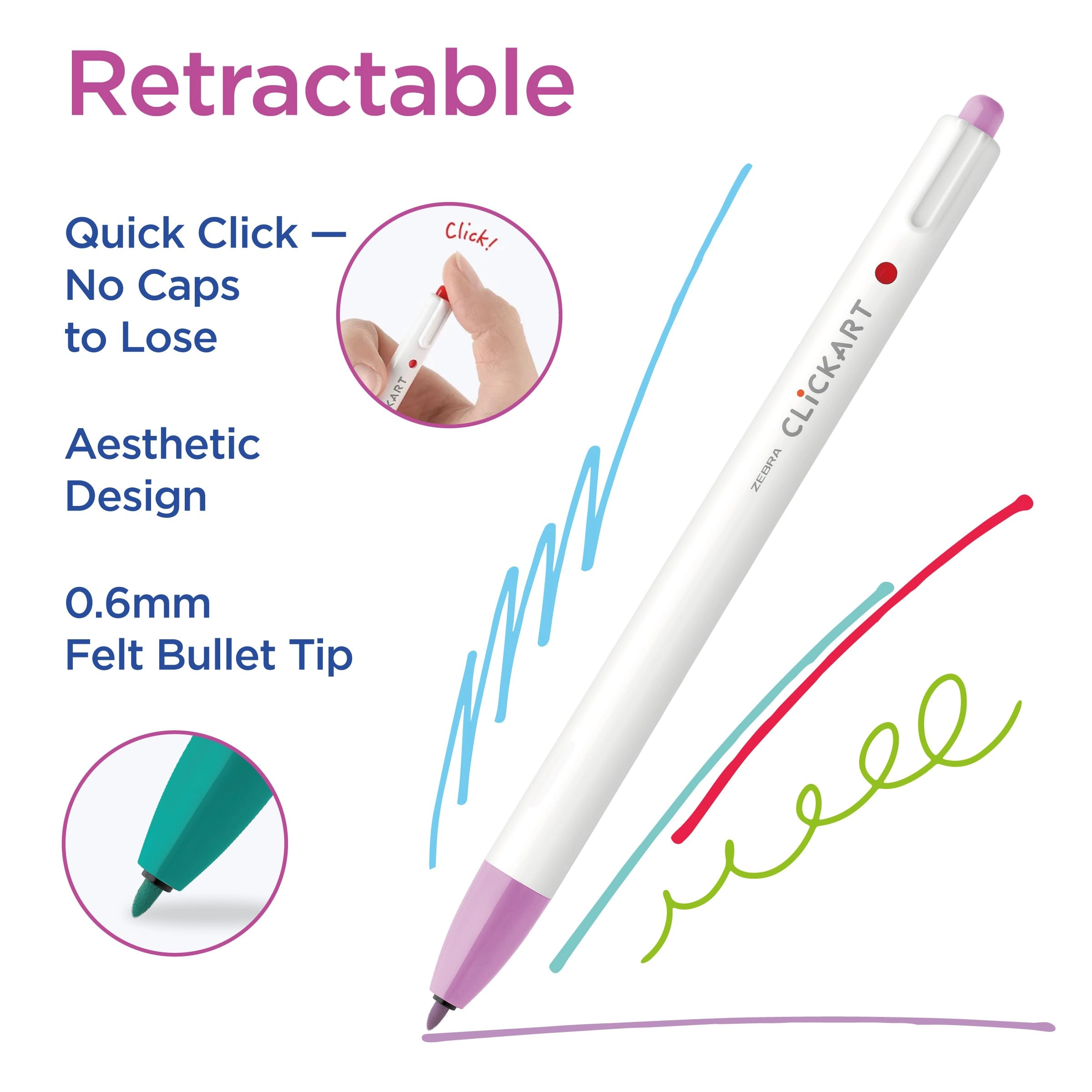 Creative Notetaking Set - Multicolored broad,fine
