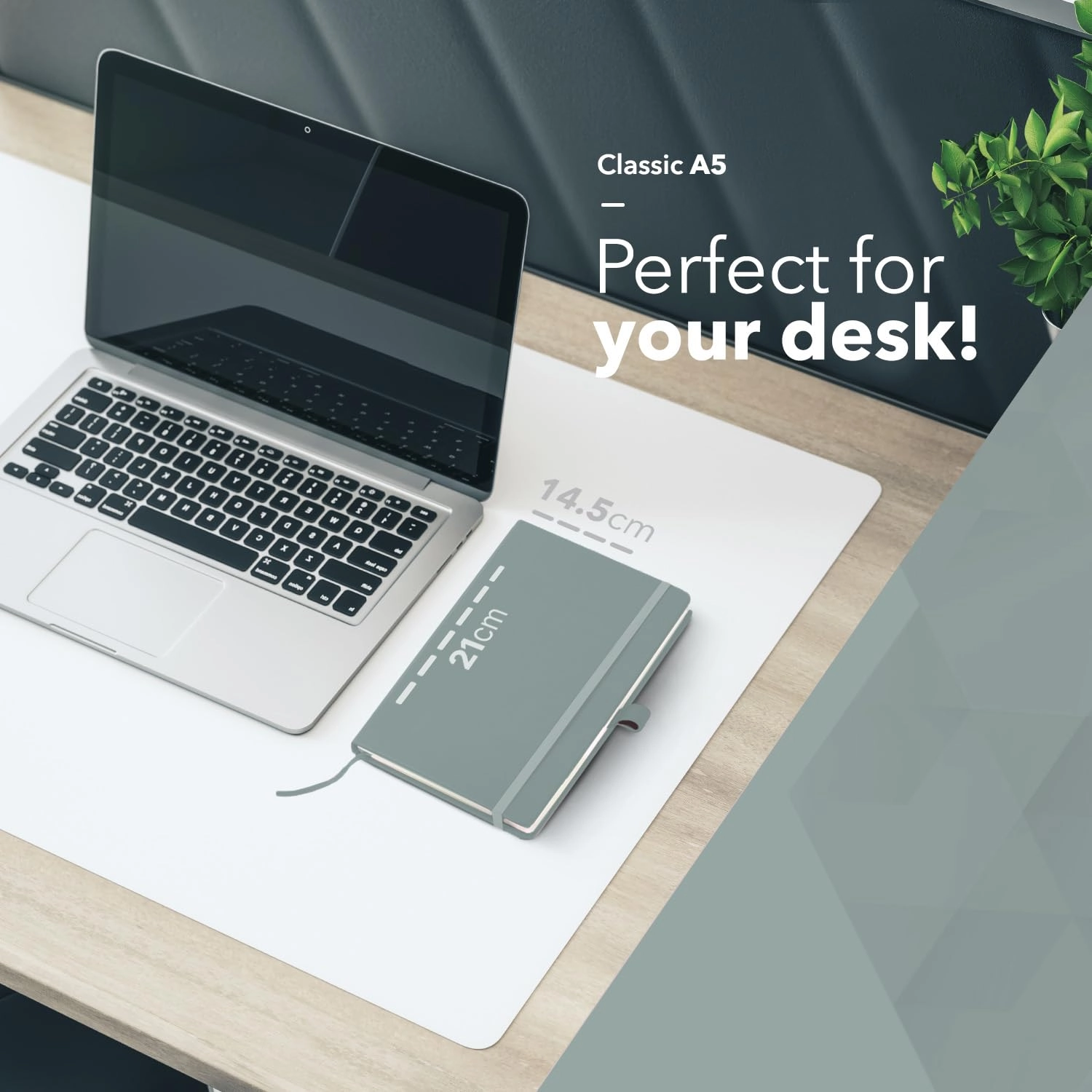 A5 Notebook A5 Hardcover - Lined 110 Sheets