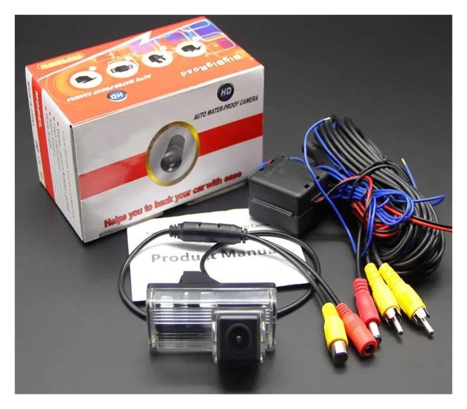 Rear View Parking Camera - Night Vision Wired or Wireless 1280 x 720 Pixels