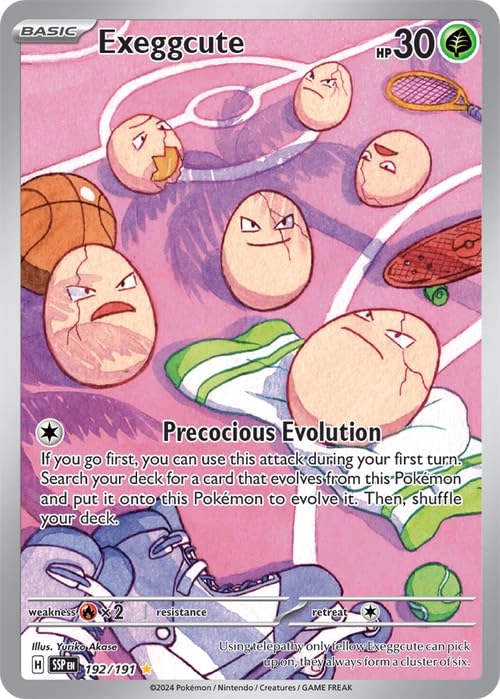 Pokémon Exeggcute 192/191
