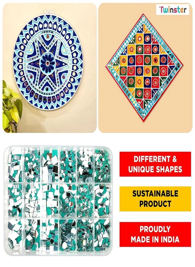 Mirrors for Craft Work - 2450 Total Pieces