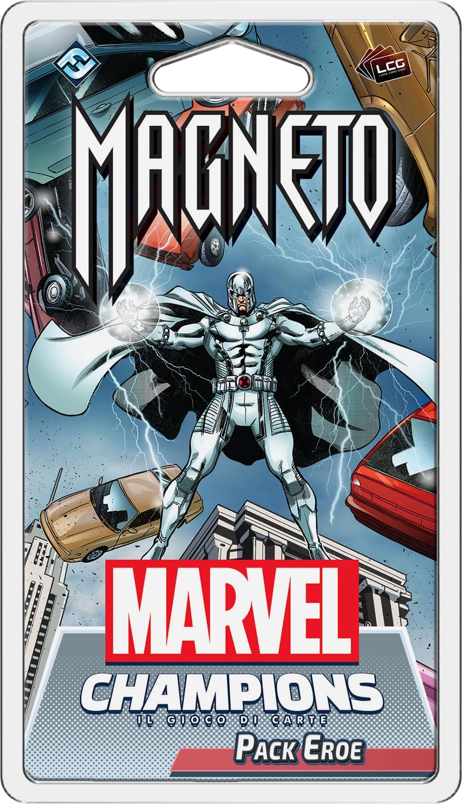 Asmodee MVC LCG: Magneto - Hero Pack (Italian)
