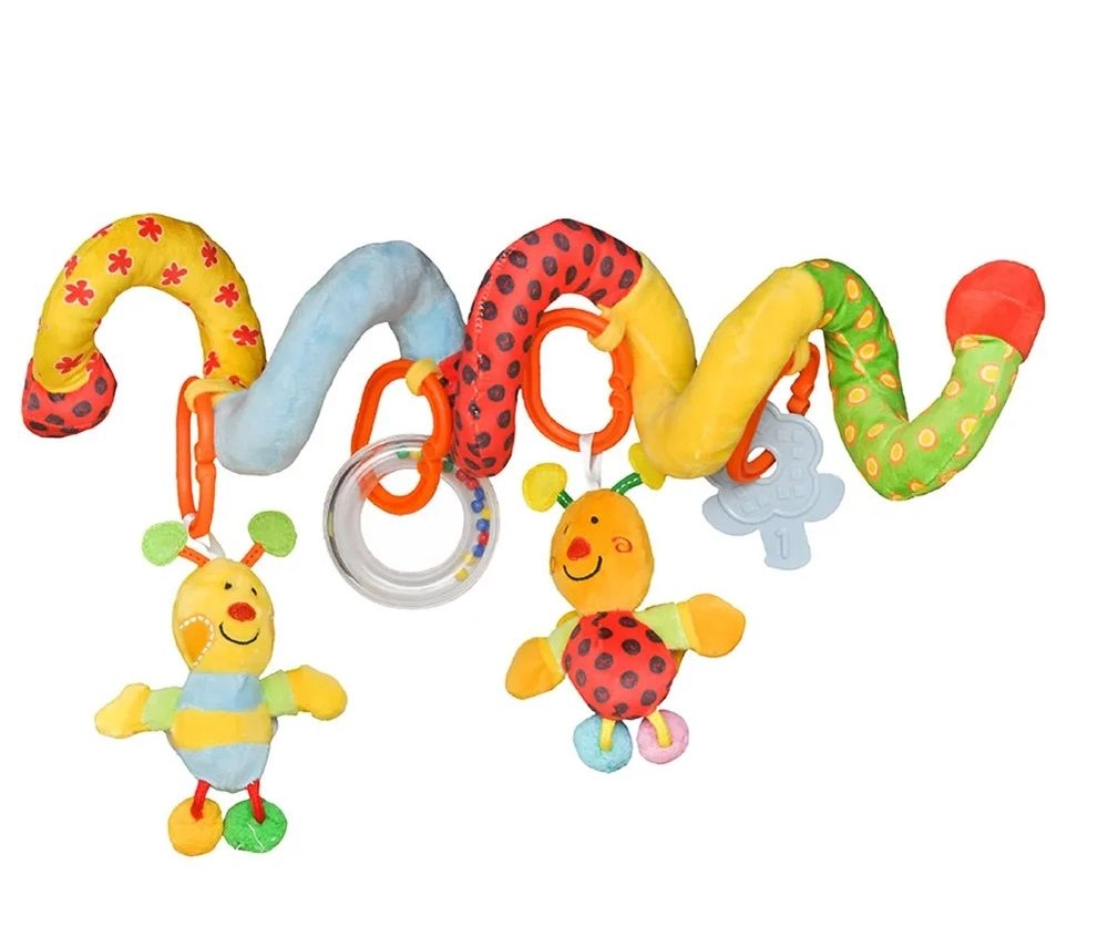 Spiral Activity Hanging Bee Toys - 0 months & above