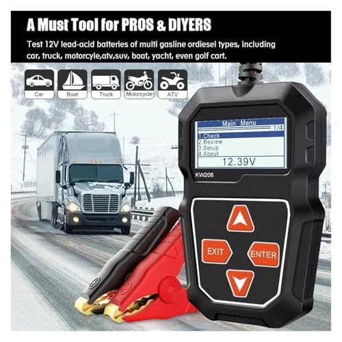 Car Battery Tester - 12 V