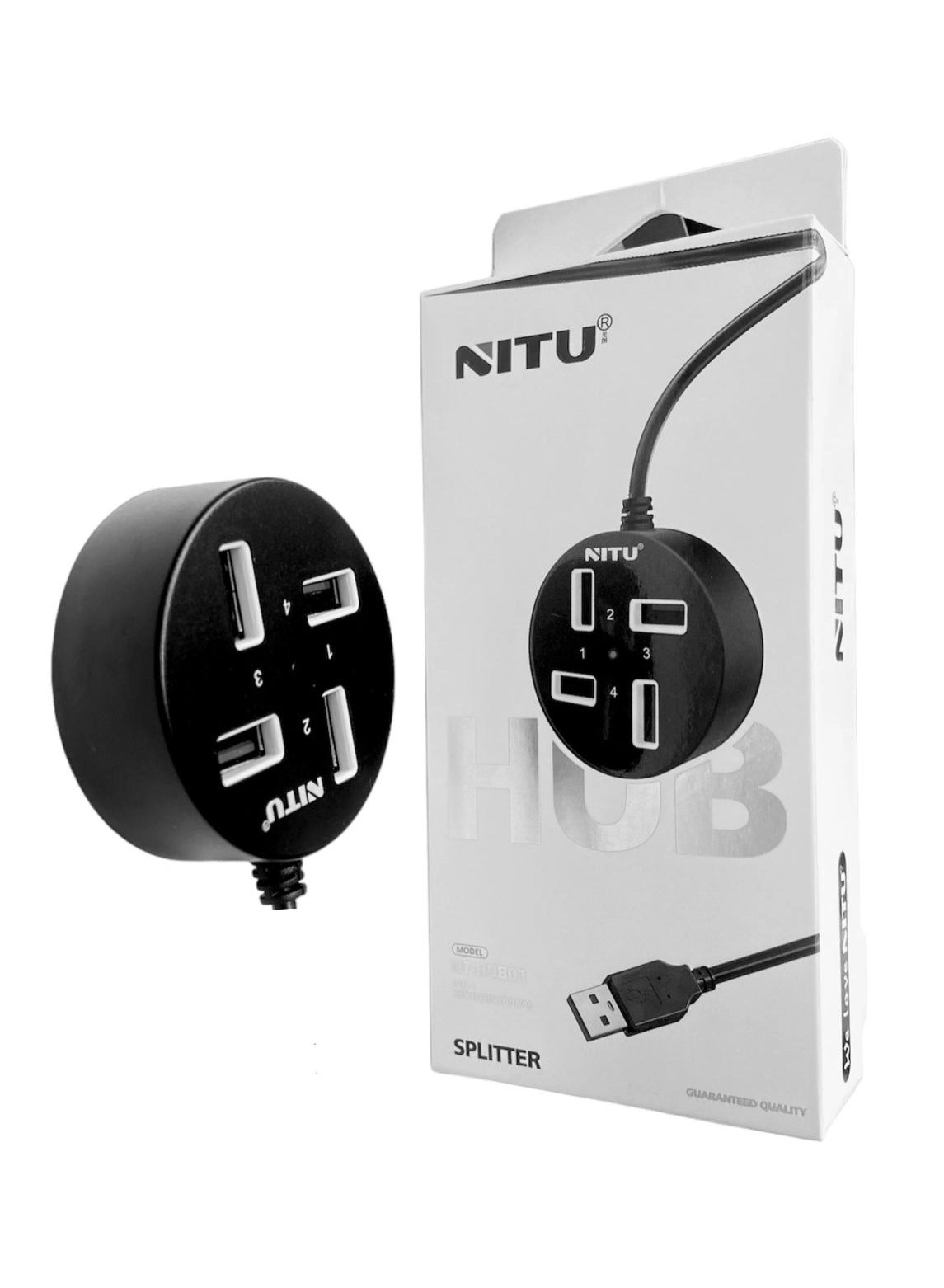 NITU USB Hub - High Speed 4-In-1