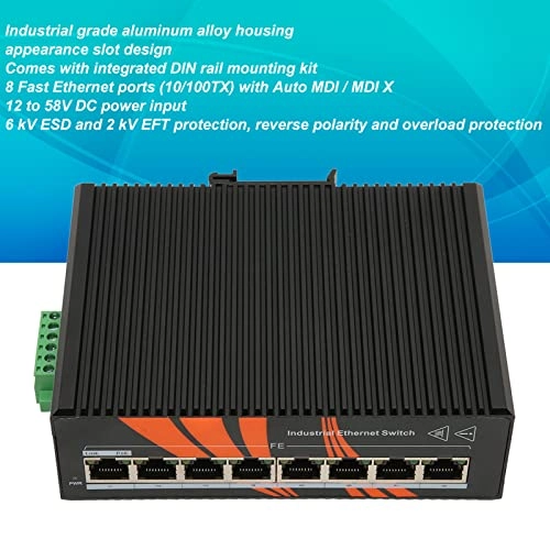 Industrial Ethernet Switch - 8-ports