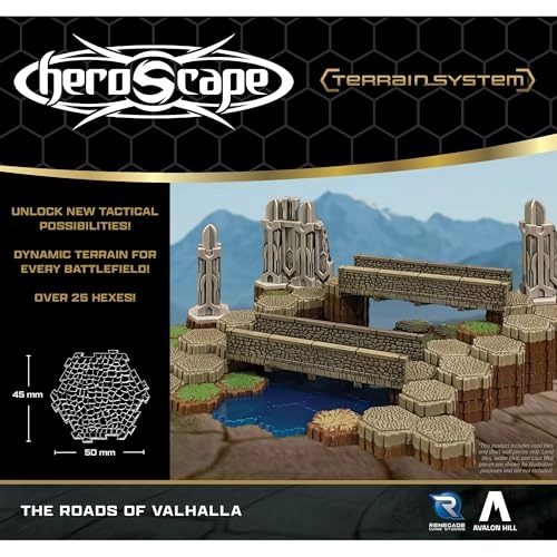 Heroscape Roads of Valhalla Terrain Expansion