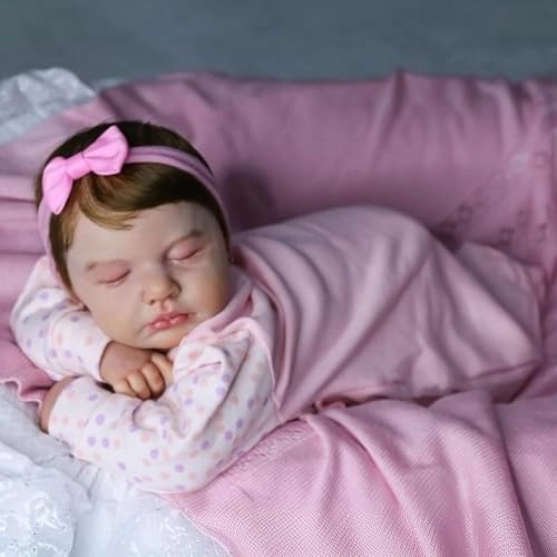 Loulou Reborn Baby Doll - 20 inch Full Body Vinyl Girl Ages 3+