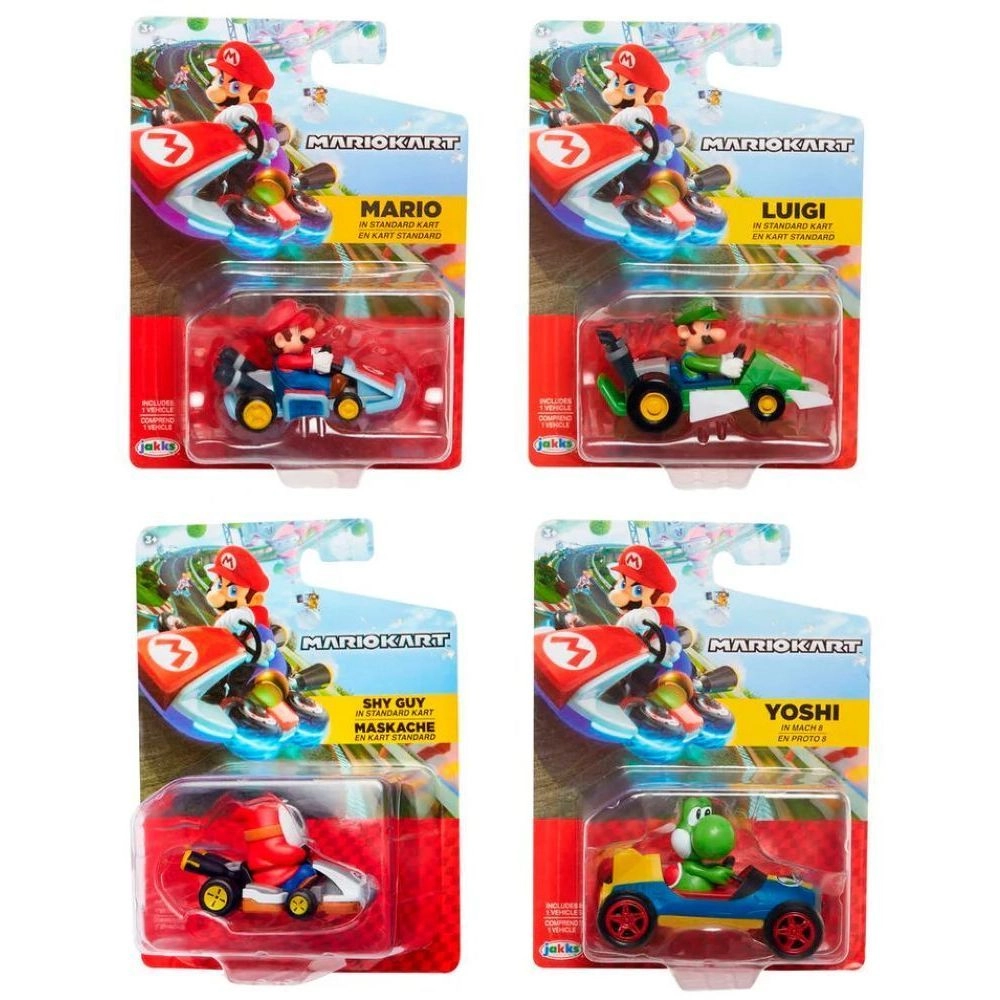 JAKKS Pacific Mario Kart Racers - Luigi (40303)
