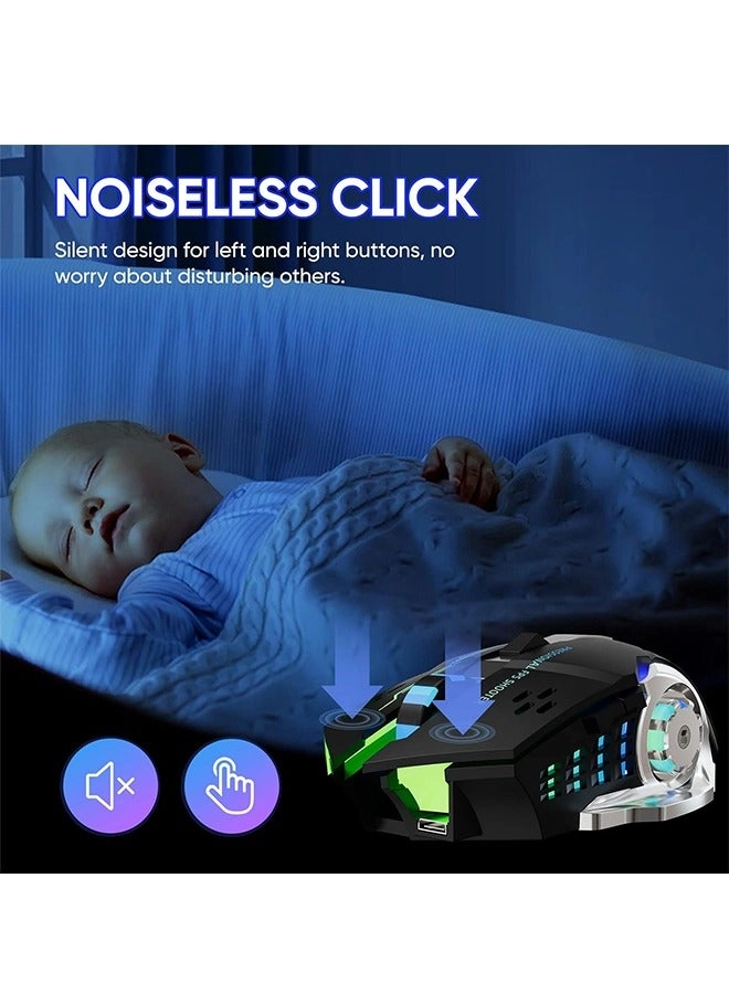 FREEDOM-WOLF X8 Gaming Mechanical Mouse - Wireless