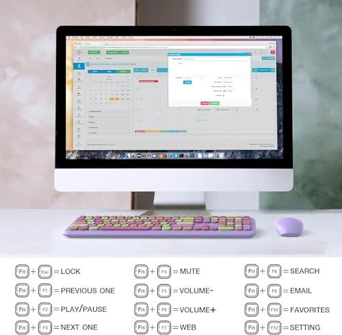 Keyboard and Mouse Combo - Wireless