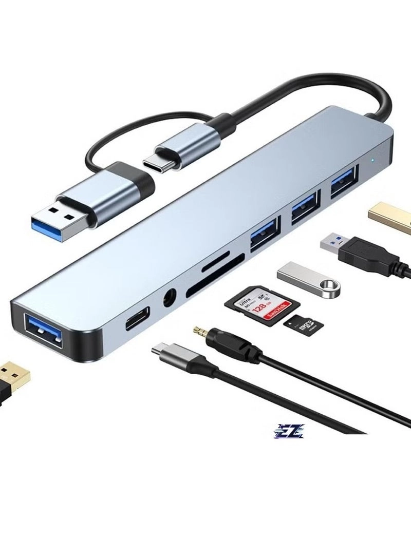 Gravity USB-C Multiport Hub Adapter - 4K HDMI Gigabit Ethernet