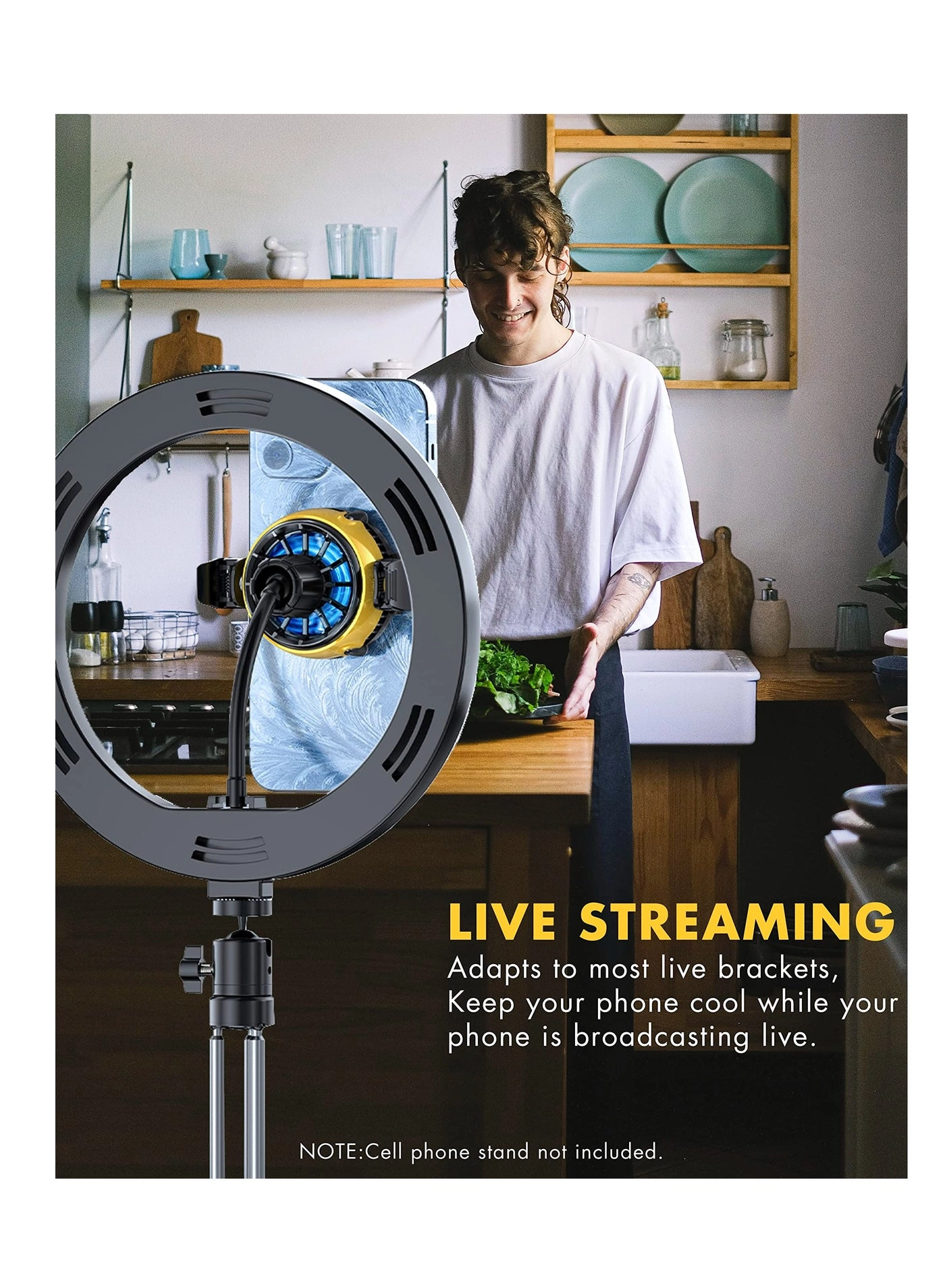 Phone Cooler - Magnetic RGB Semiconductor Cooling