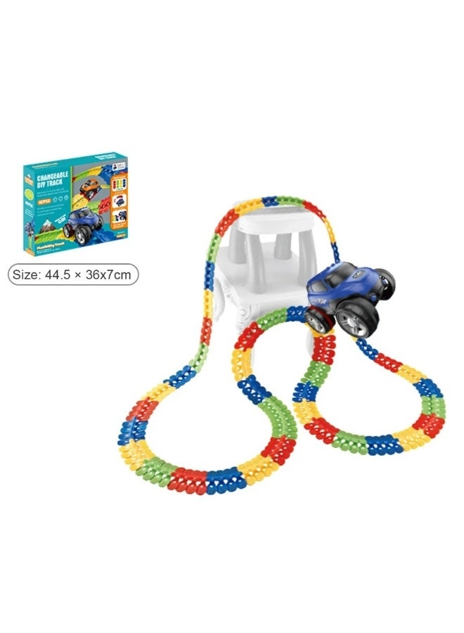 Flexible Track Playset - 145 Piece