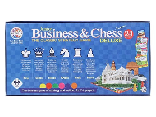 2 in 1 Business & Chess Junior Deluxe - Water Proof Board MULTIUCOLOUR