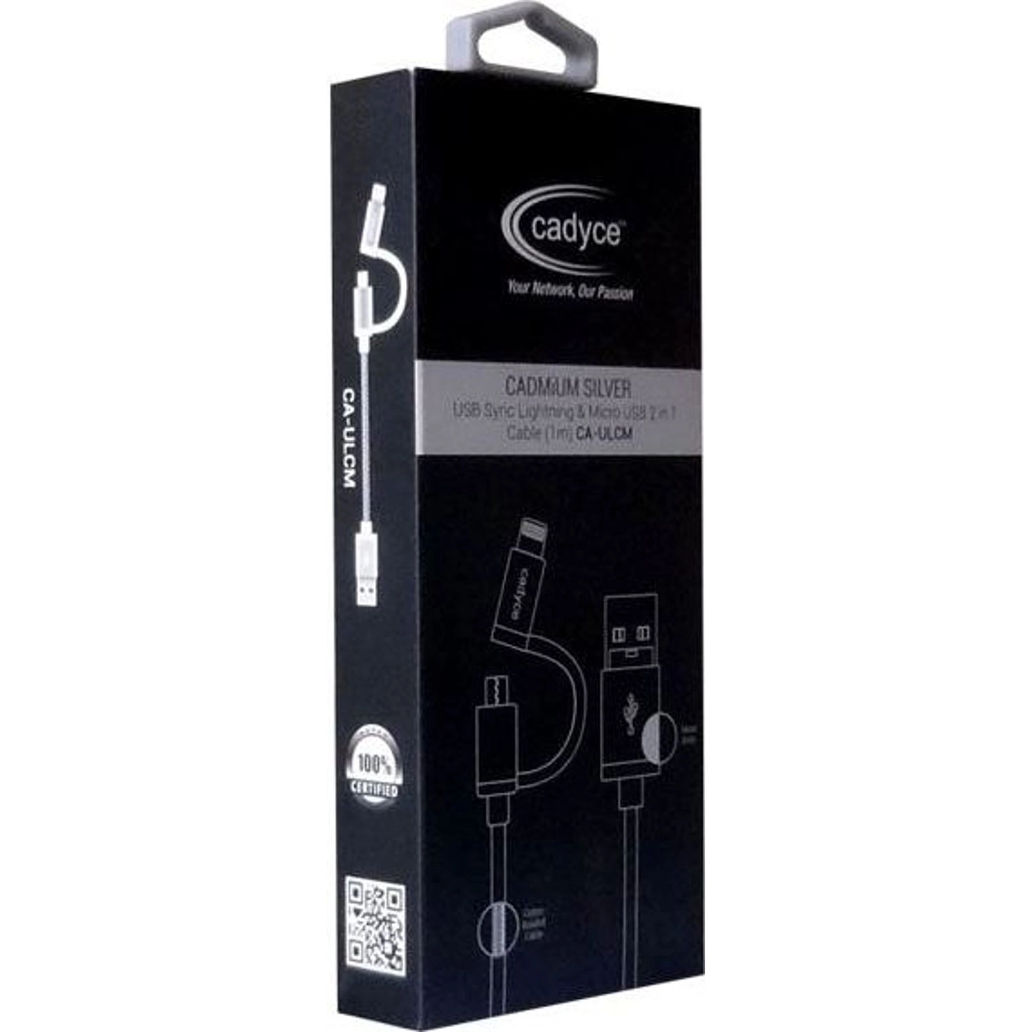 CAULCM Cable Lightning to Micro USB 1m