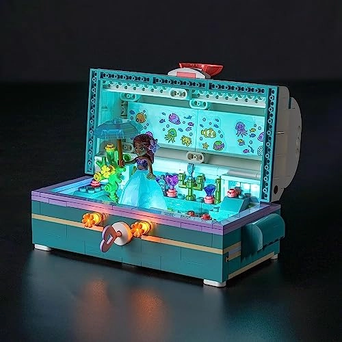 LED Lights Set for Lego 43229 Ariel's Treasure Chest - Disney Princess Lego