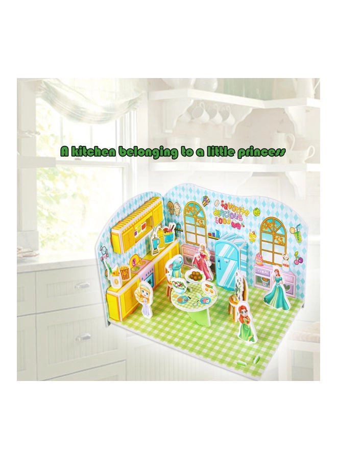 HT3080 - 3 Dimensional Cartoon Paper Construction DIY Kit Upto 12 Months