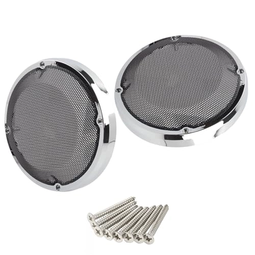 Saddlebag Lid Speaker Grill Cover - 2
