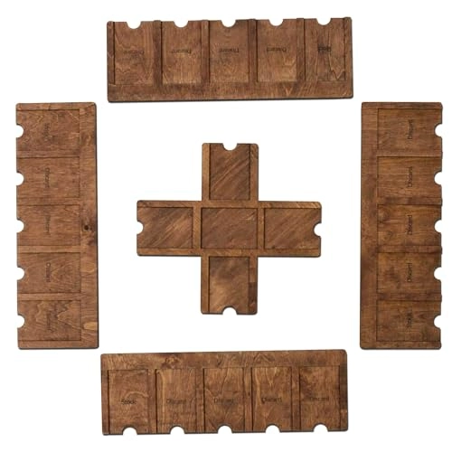 Player Tray - 4 Player Trays Personalized + Center Console