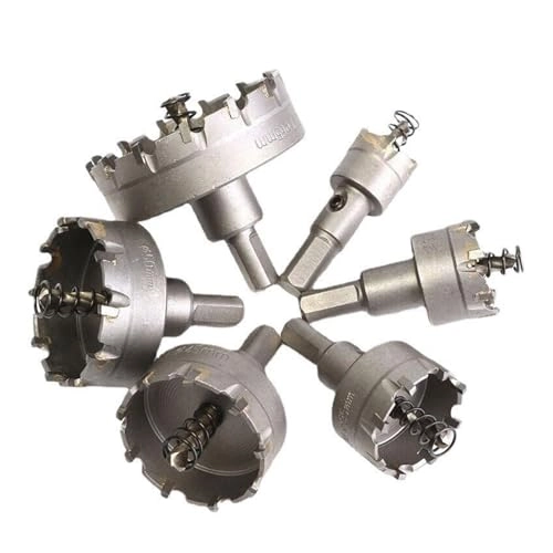 Tungsten Carbide Hole Saw - 22/30/35/45/50/65mm Stainless Steel/Metal