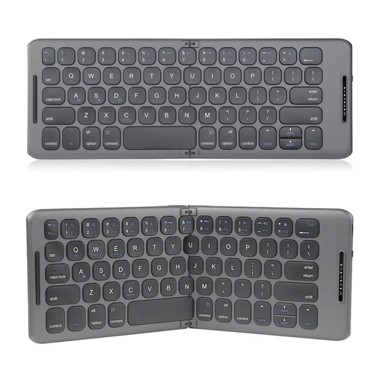 CHIXXAALLGDFD Universal Mini Foldable Keyboard - Wireless