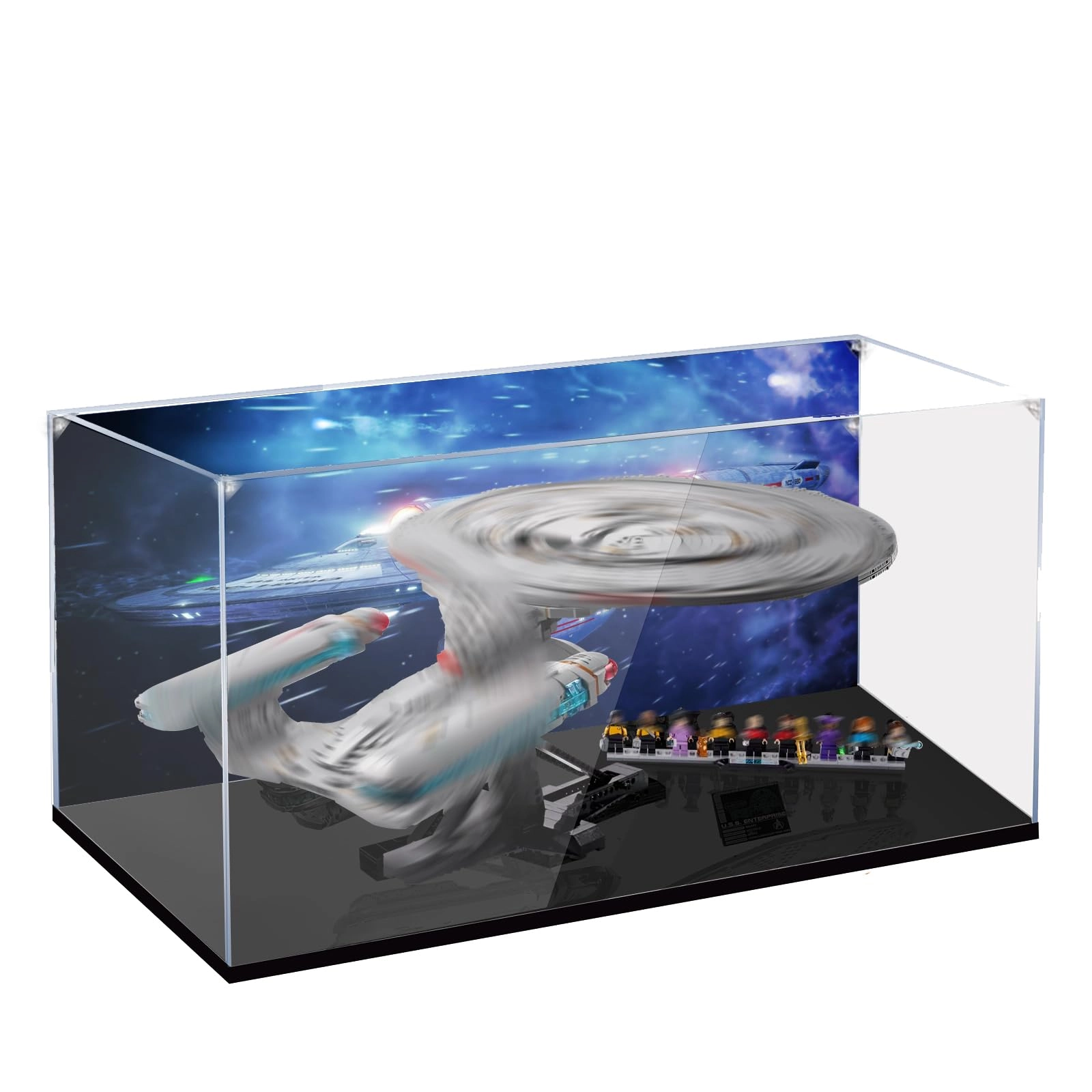 bodamaike Display Case - Lego Star Trek