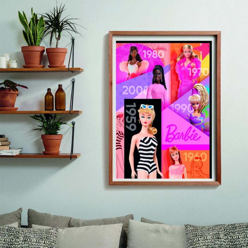 Barbie 65Yrs Poster Puzzle (39806) - 1000 pcs