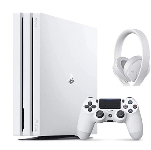 Playstation 4 Pro - White + PS Wirless Headset