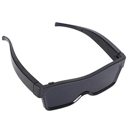 APP Control LED Glasses - Pink ABS 180mAh 200 LEDs