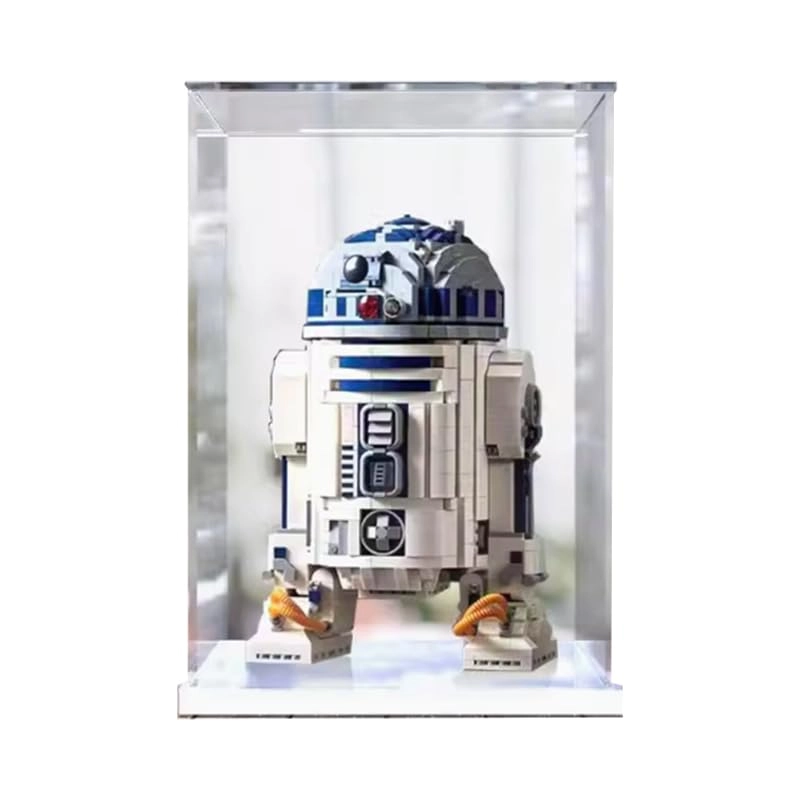 Clear Acrylic Display Case - fits 75308 Black Bottom