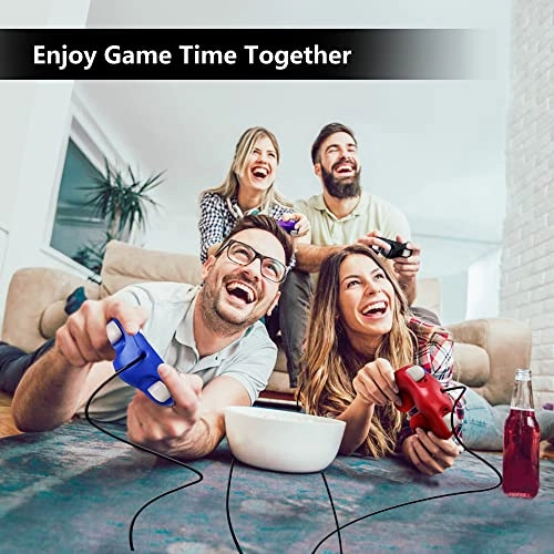 Gamecube Controller Classic - Clear Red Clear Blue Wii Nintendo Gamecube Pack