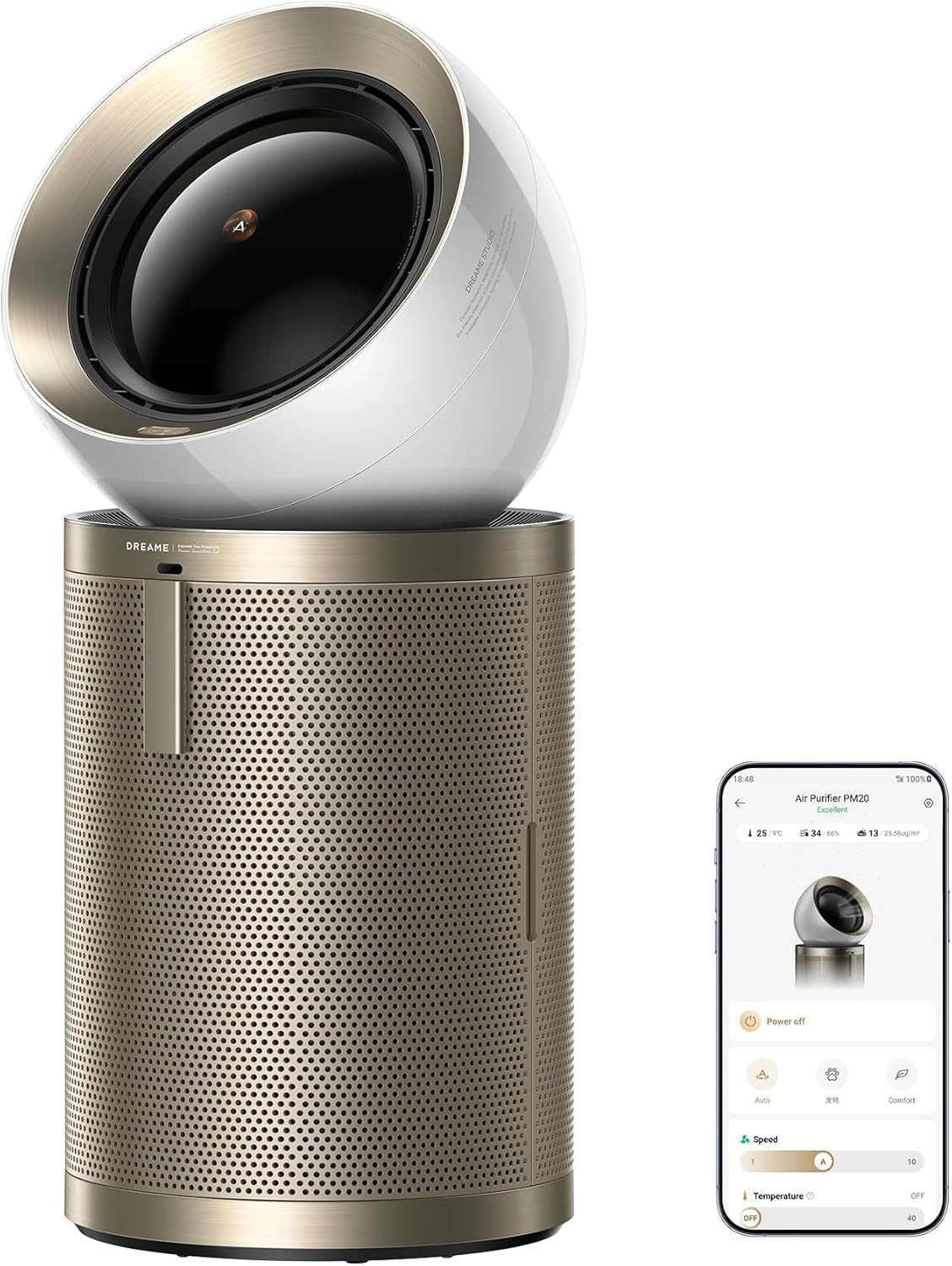 Dreame PM20 - Air Purifier HEPA Filter Formaldehyde Filtration